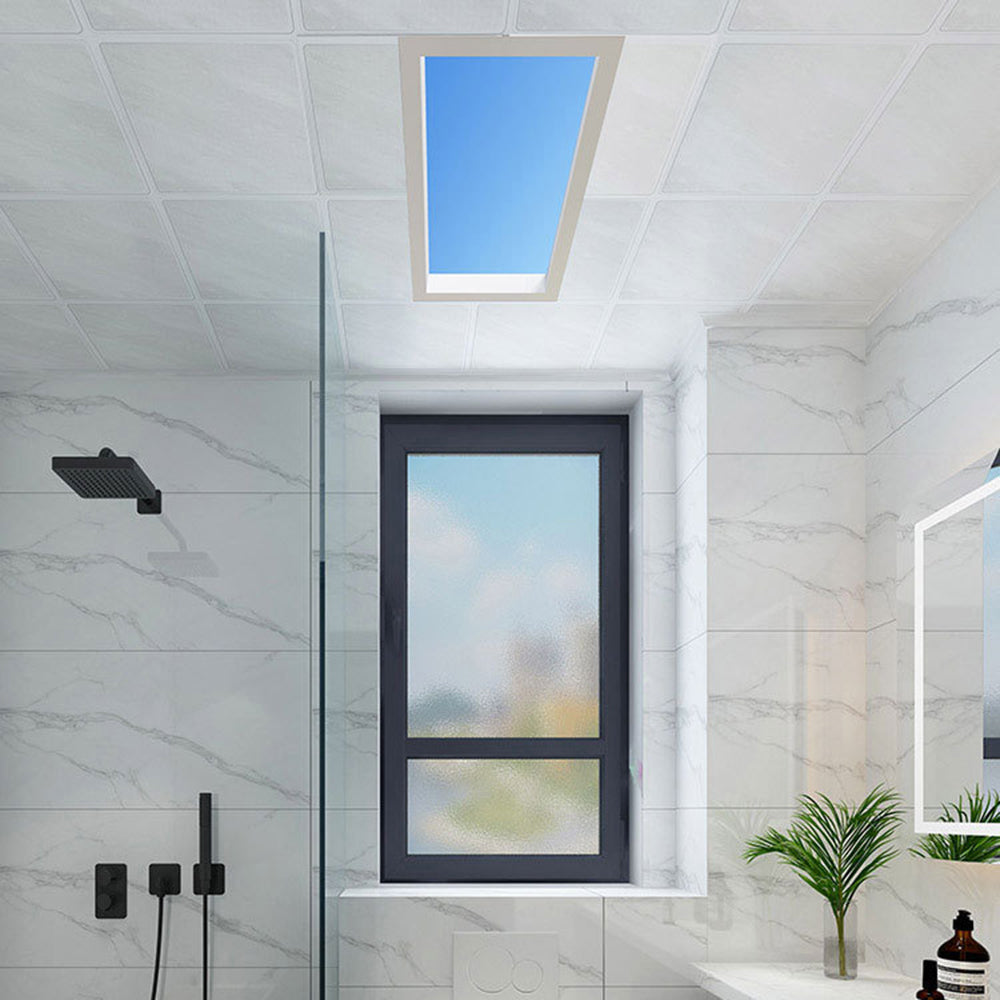 Rakugas Modern Remote Control Flush Mount Ceiling Light, Black