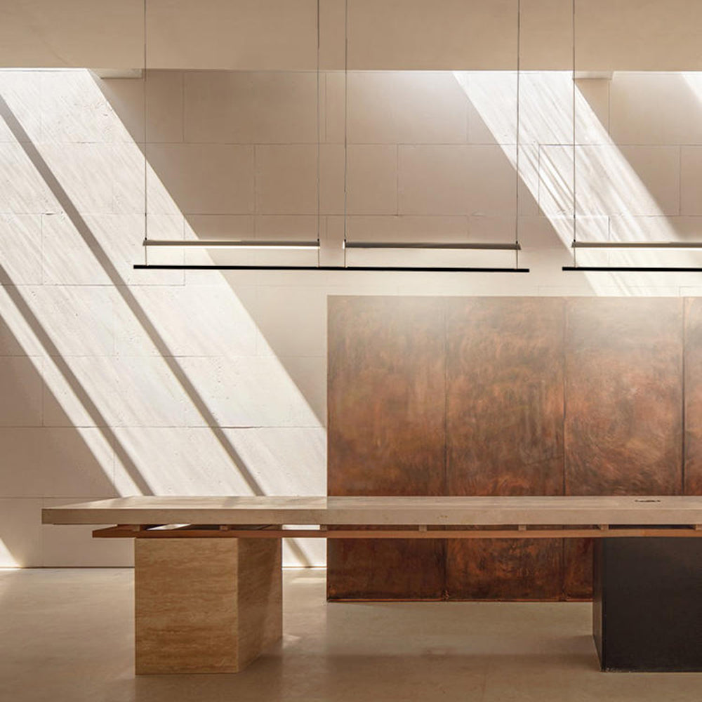 Kotomek Minimalist Linear Metal Pendant Light