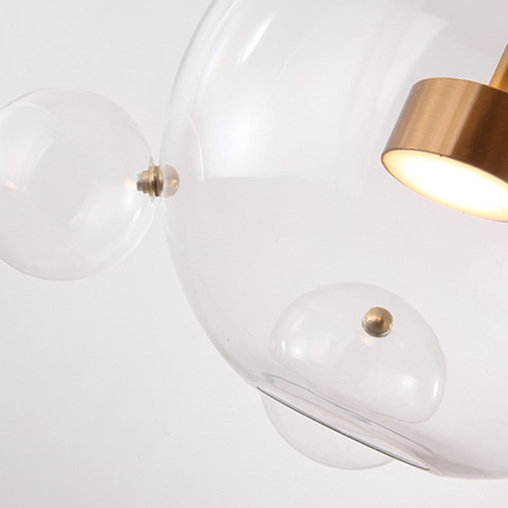 Tigitus Modern Bubble Cluster Pendant Light Gold