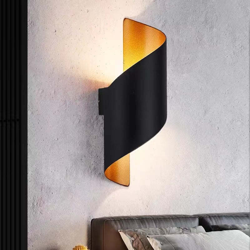 Marqen Wall Lamp Modern Conch Shape Spiral Outdoor-Neutral Decor