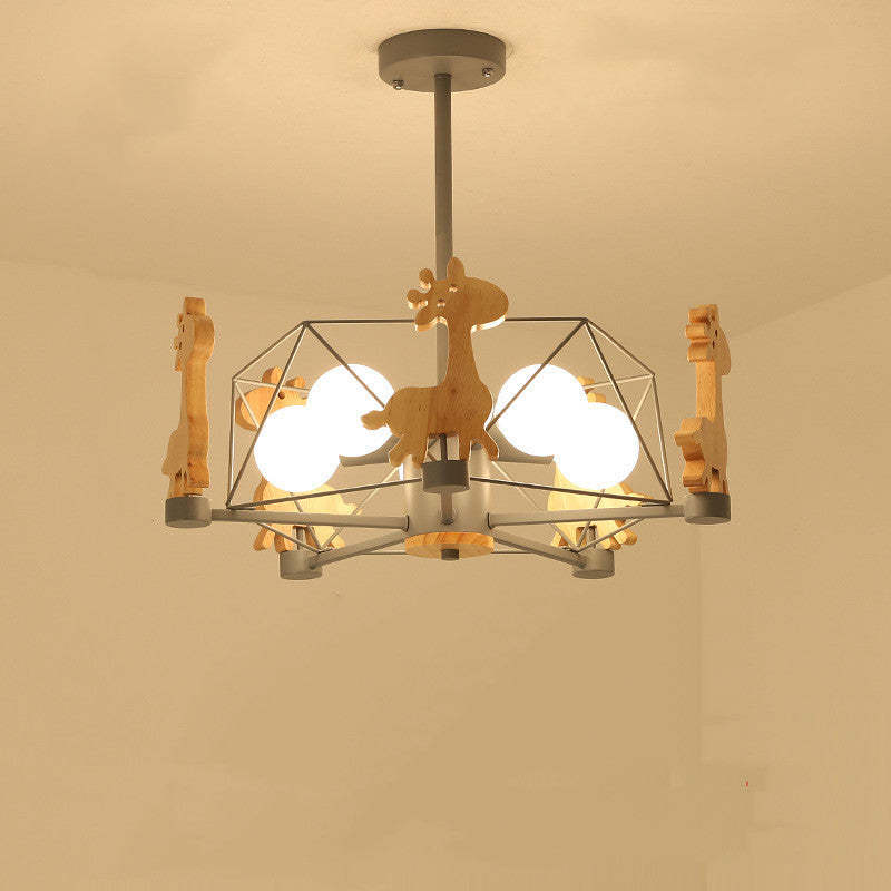 Vosabis Giraffes LED Flush Mount Ceiling Light