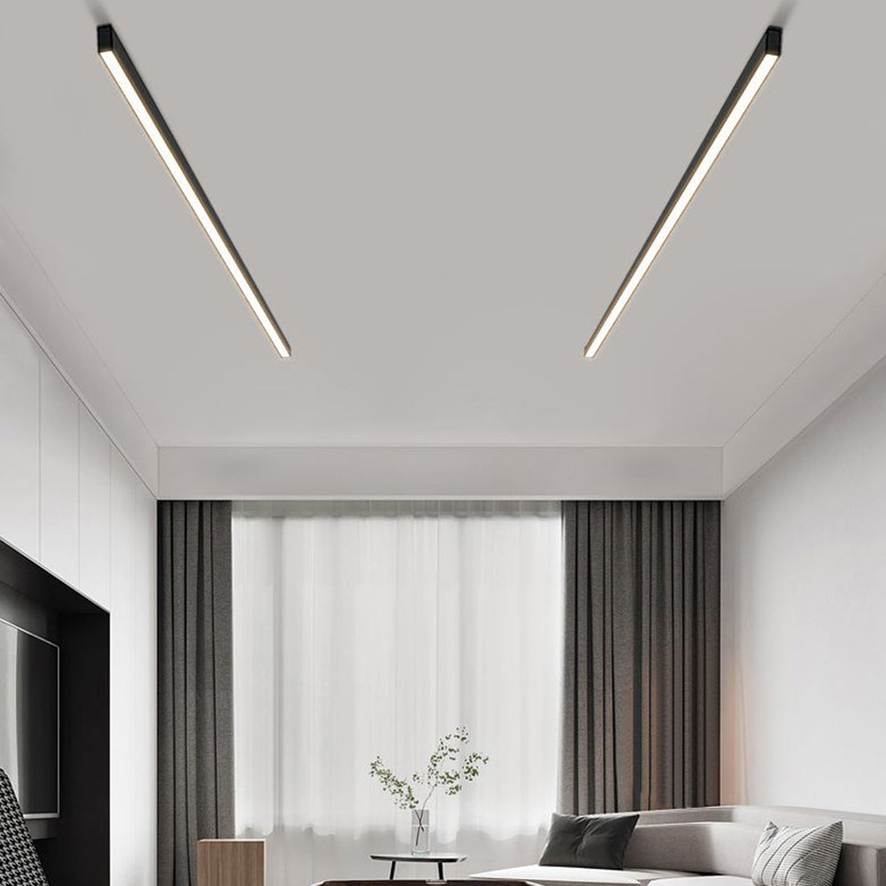Velmio Ceiling Light/Wall Light Linear Black-Neutral Decor