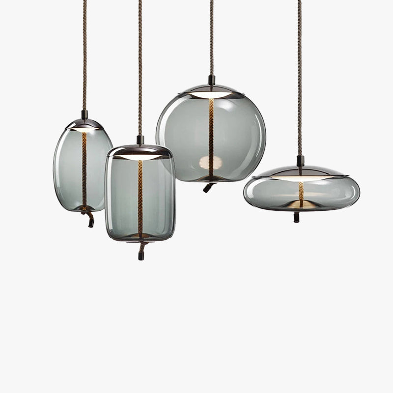 Todunal Nordic LED Pendant Light, Decorative Glass