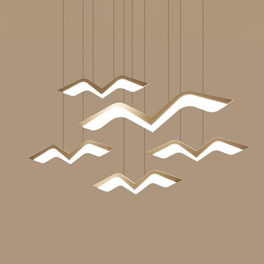 Havetus Seagull Modern Pendant Light, 3 Style