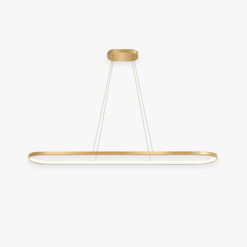Avenor Minimalist Oval Interior Hanging Pendant Light-Neutral Decor