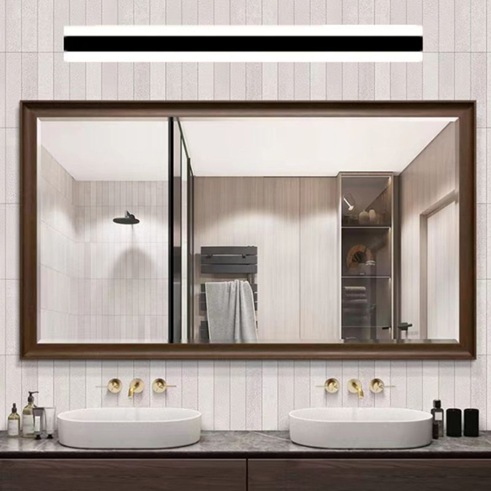 Dekopon Minimalist Linear Metal/ Wall Lamp, Bathroom