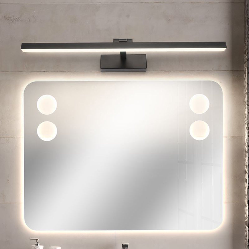Comaped LED Rotatable Mirror Front Vanity Wall Lamp, Metal, Bathroom