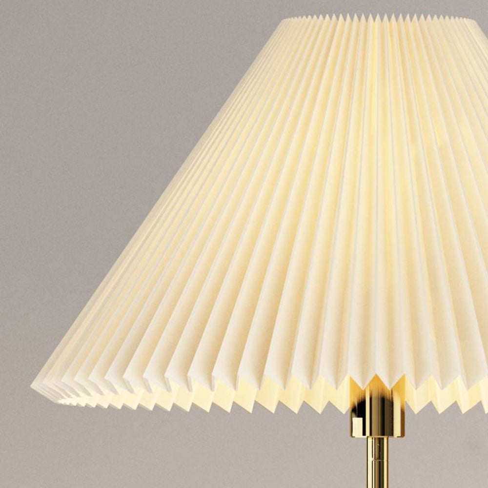 Cariker Pleated Floor Lamp, 2 Colour