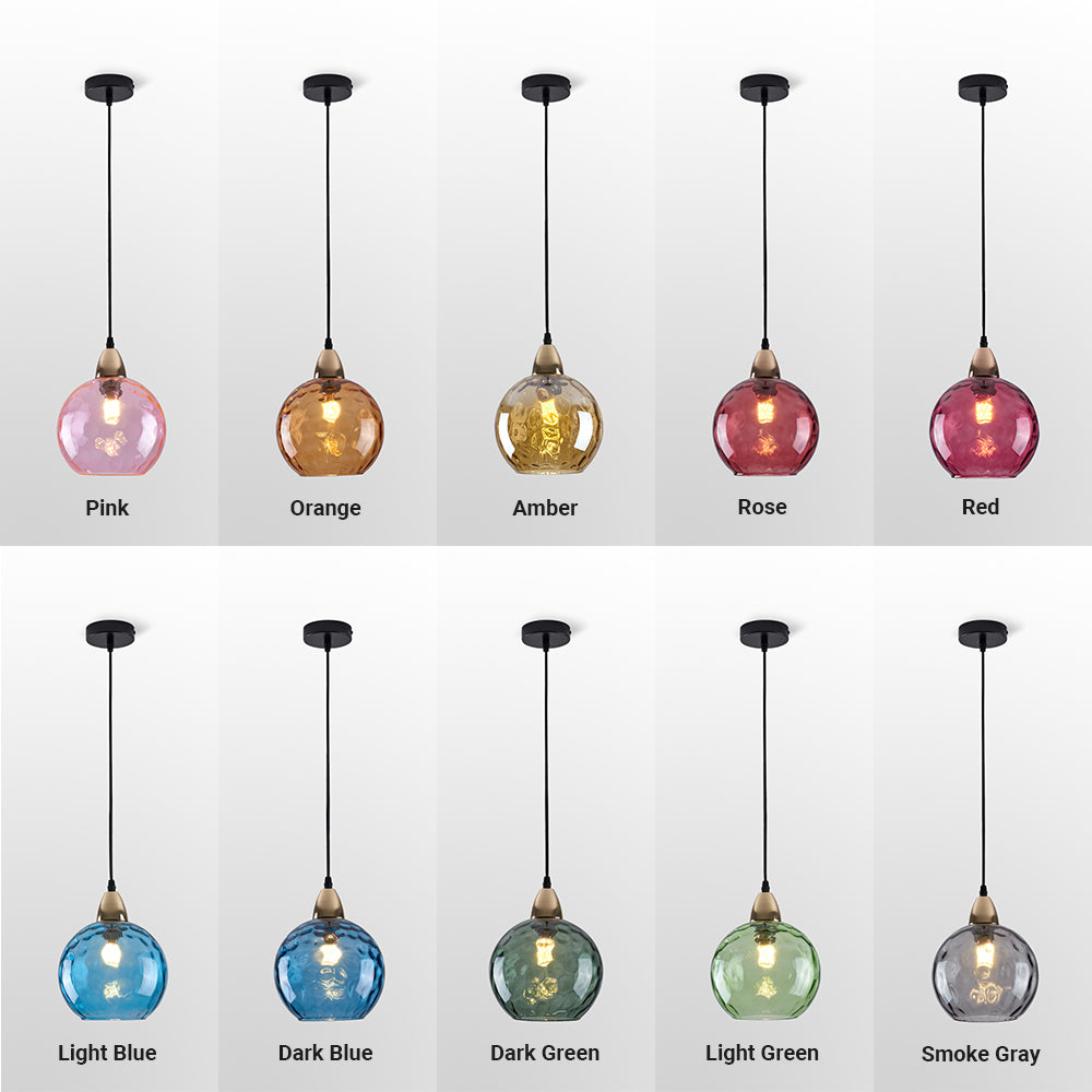 Avo Ripple Glass Pendant Lights-Neutral Decor