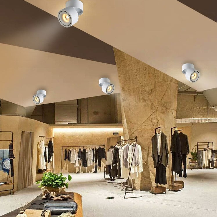 Tavenil Round Rotatable Ceiling Light Spotlight