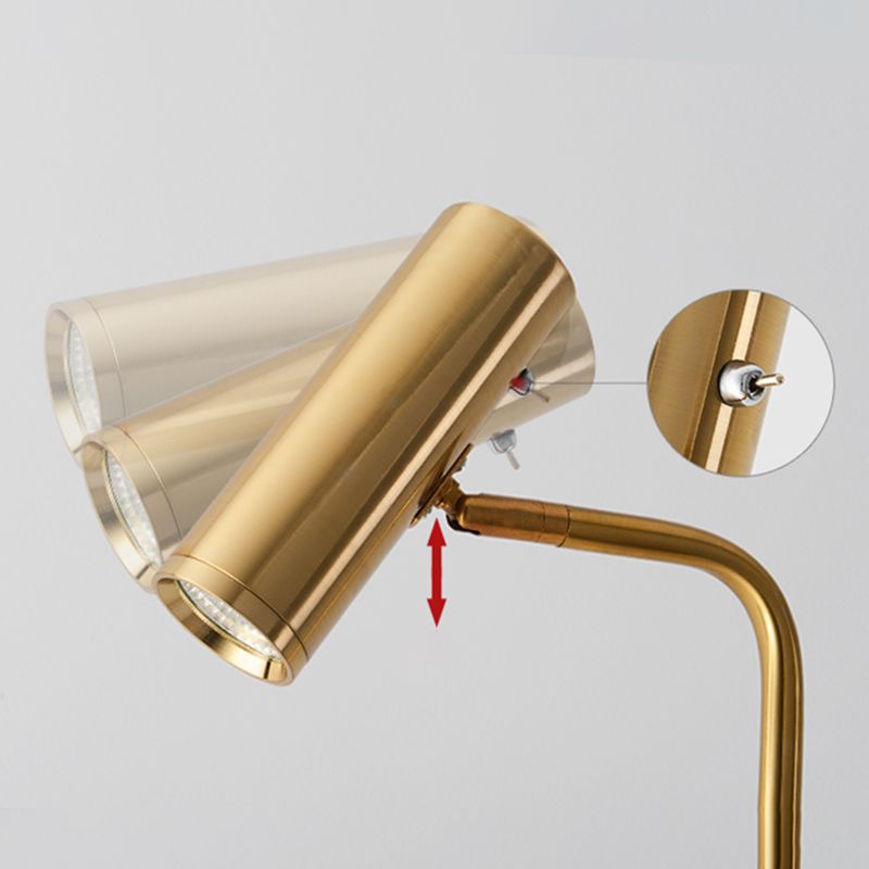 Hasuner Floor Lamp Vertical Modern/Minimalist, Metal, Multi-Color, Bedroom