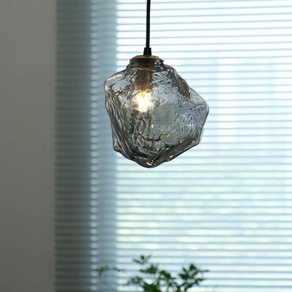 Kovire Glass Pendant Light, 4 Colour-Neutral Decor