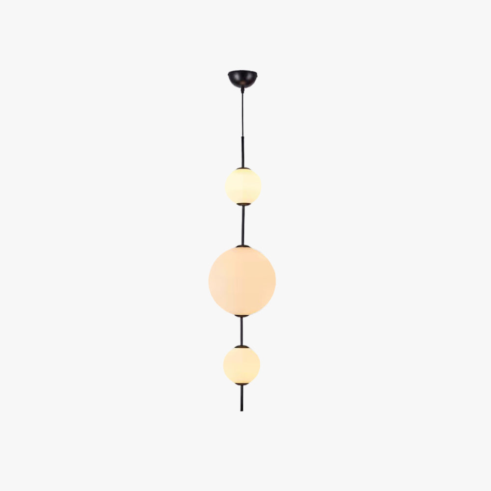Dopisut Creative Ball Pendant Light, Metal & Glass, 3 Styles