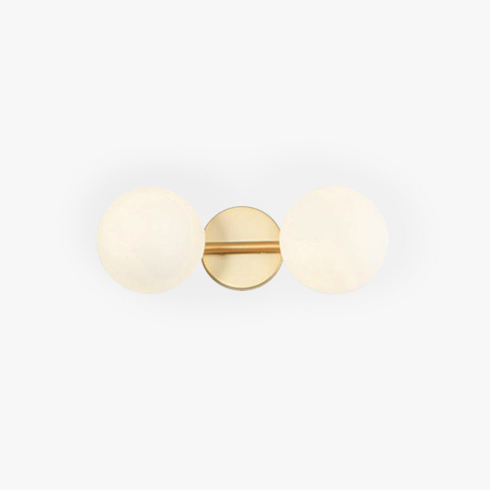 Zimevad Modern Dome Metal Bathroom & Vanity Wall Lamps, Multicolor