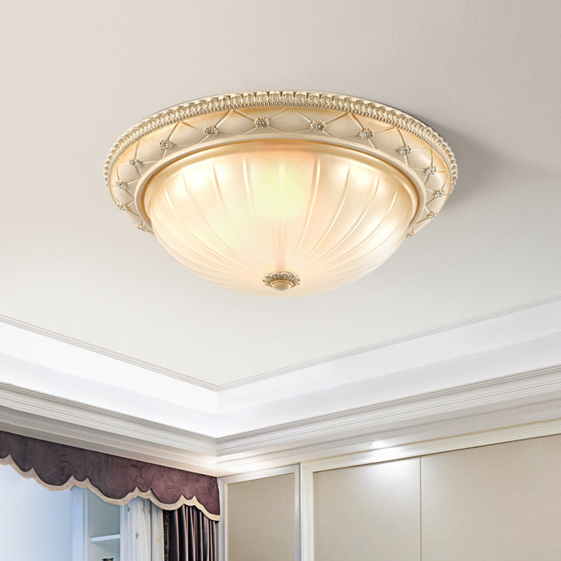 Nokelanu Minimalist Flush Mount Ceiling Light Resin Living Room