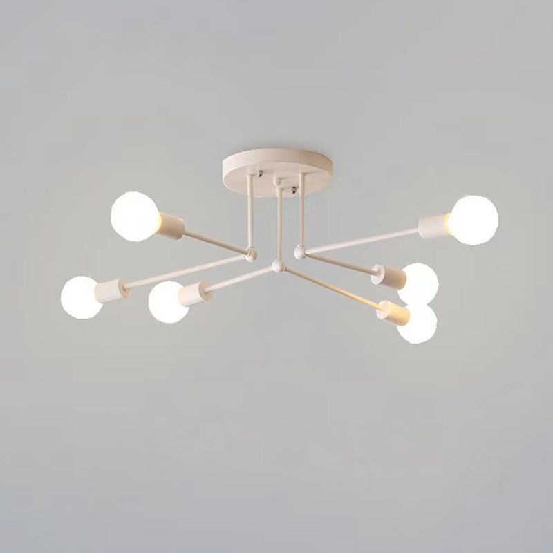 Jadasum Flush Mount Ceiling Light Linear Industrial