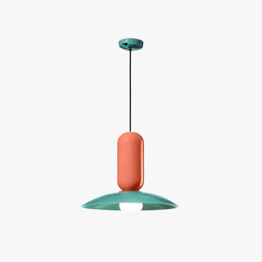 Ledusel Nordic Creative Colorful Pendant Light, Metal