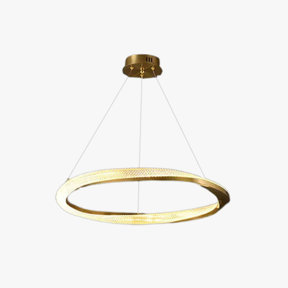 Cilavul Pendant Light, Aluminium & Arcylic, 1/2 Rings, 2 Color