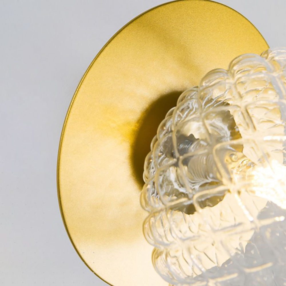 Arvion Wall Lamp Chic Sphere Glass-Neutral Decor