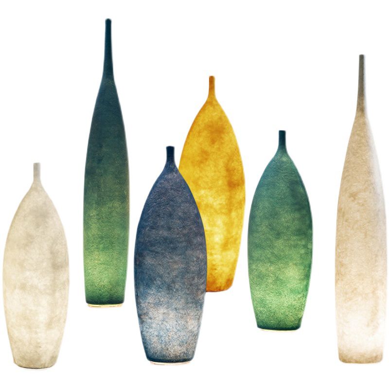 Vipeben Creative Bottle Resin Floor Lamp, Multi Colors, Hotel
