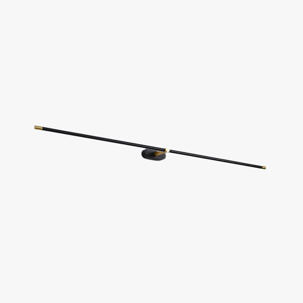 Tikabus Minimalist Linear Wall Lamp Gold&Black