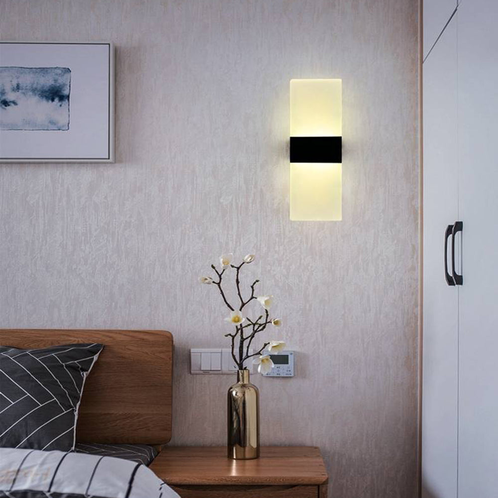 Jokekim Rectangular Wall Lamp, 3 Colour