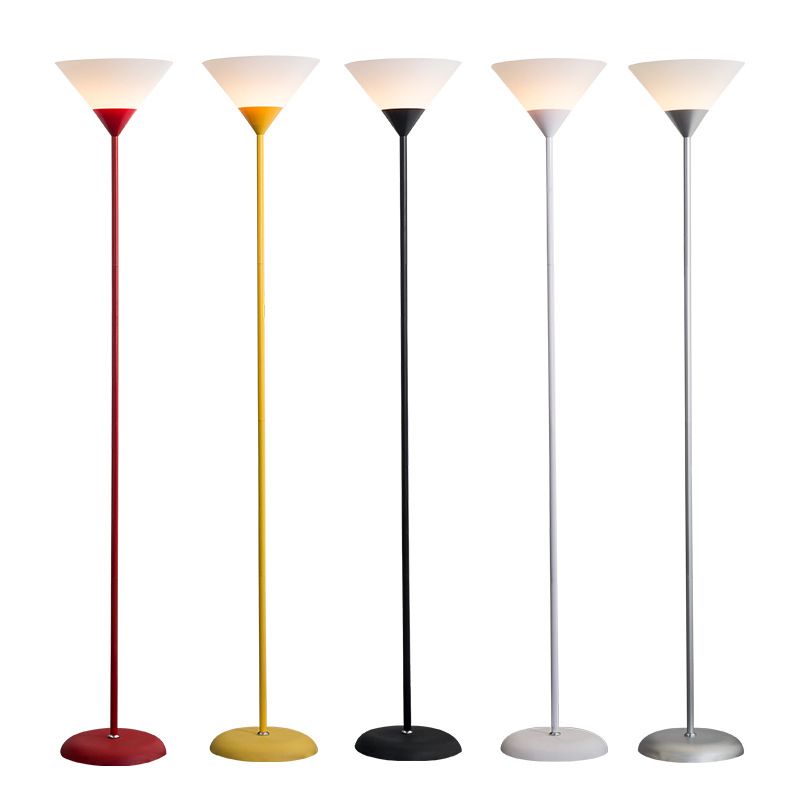 Zatenim Modern Cup Floor Lamp, Multi Colors, Metal/