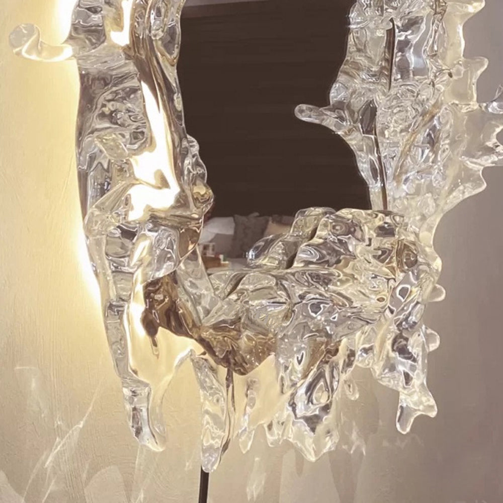 Pinuvot Wall Lamp Water Ripple Mirror Light