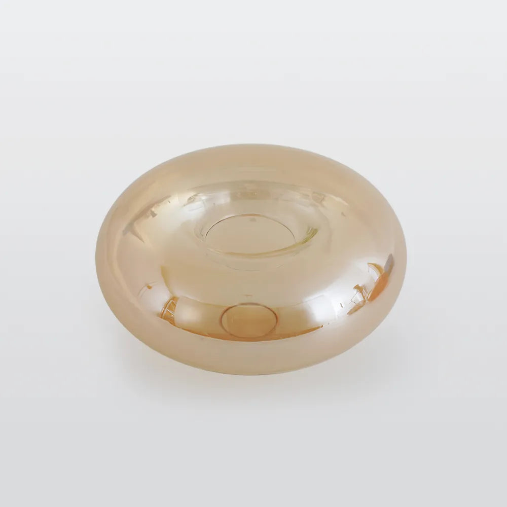 Suvekudi Industrial Art Deco Globe Flush Mount Ceiling Light Living Room