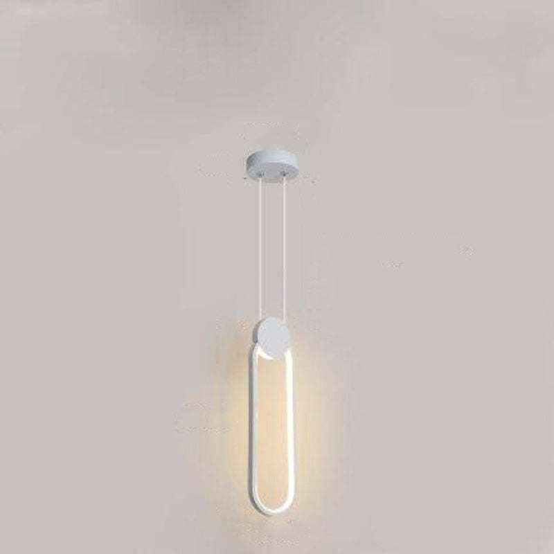 Kori Modern LED Pendant Light Black/White Living Room-Neutral Decor