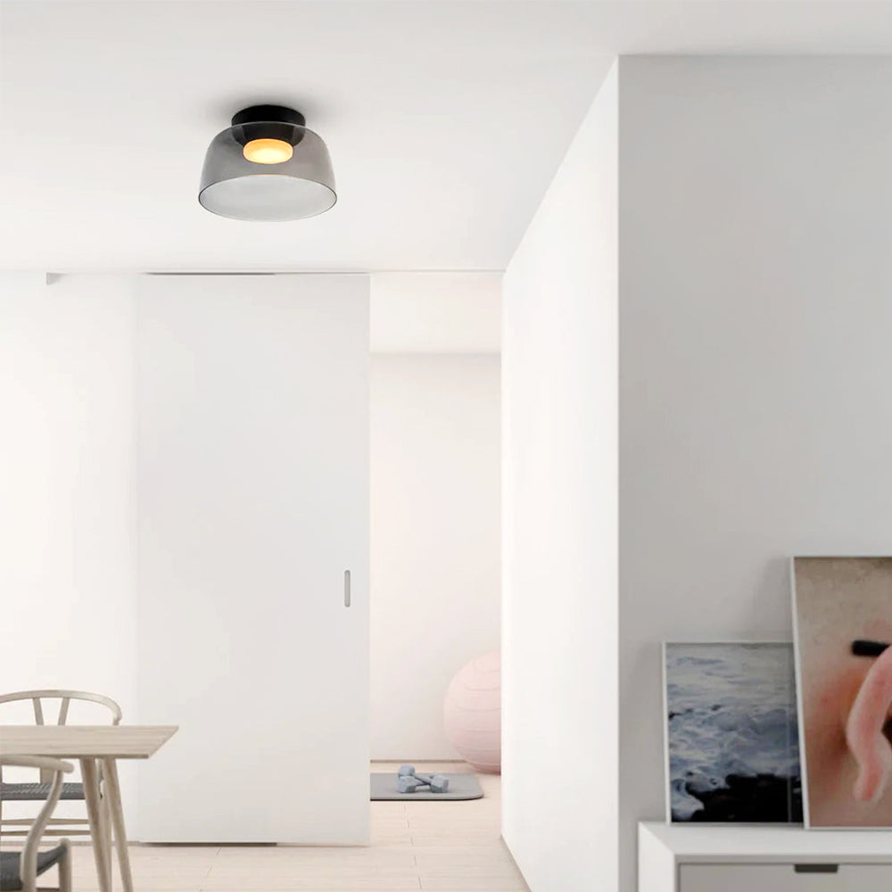 Rugogalu Modern Simple Creative Glass Flush Mount Ceiling Light