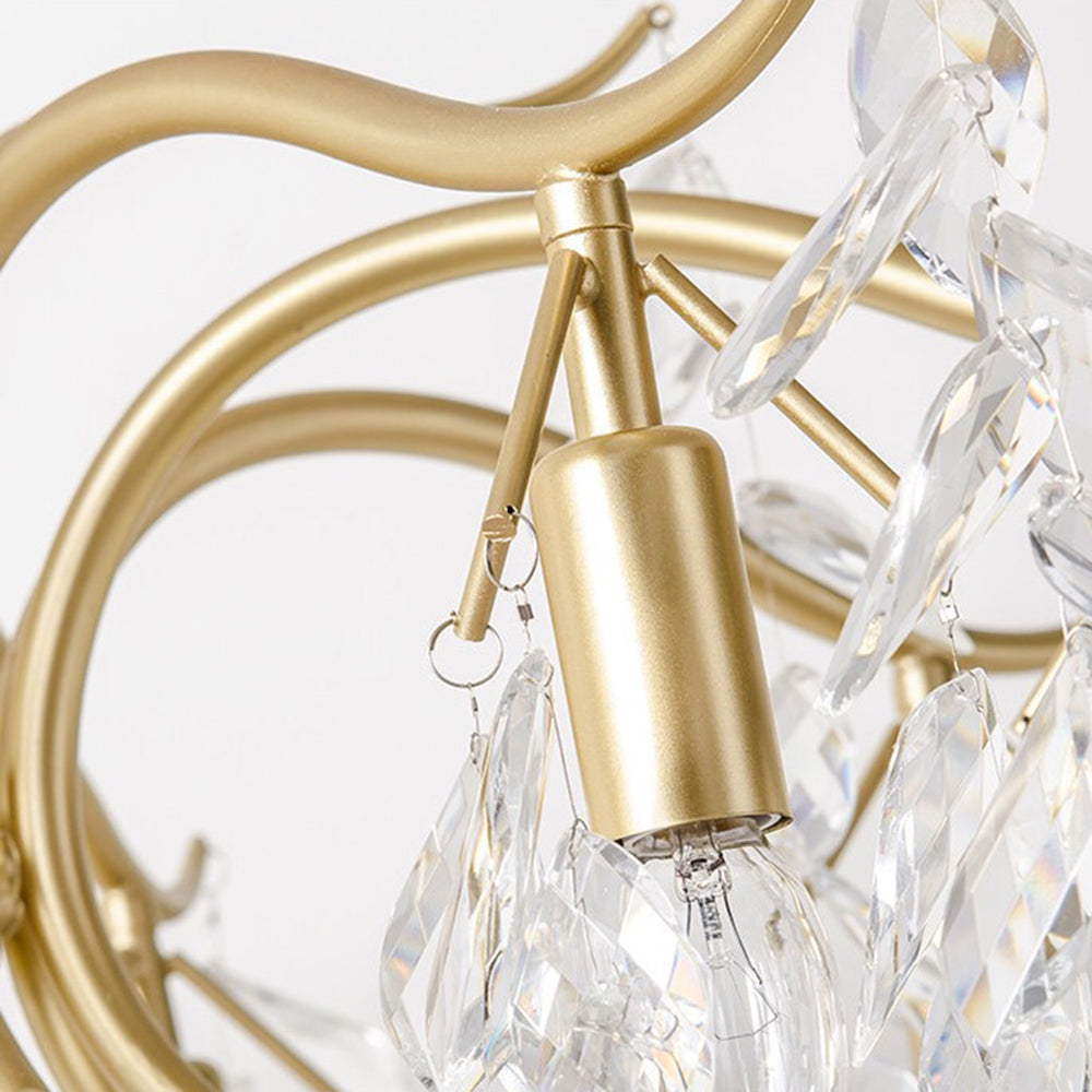 Roduger Luxury Wisteria Flower Crystal Chandelier