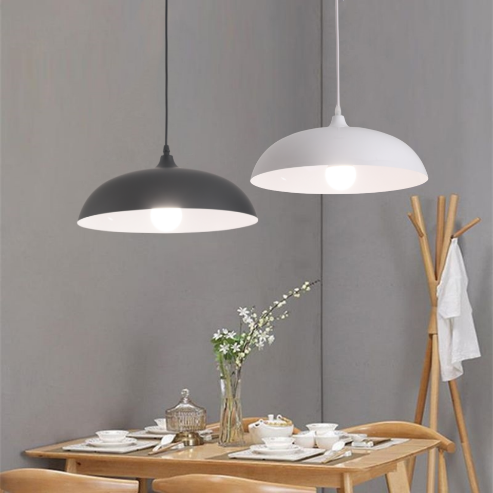 Nupined Macaroon Colorful Dome Shape Pendant Light