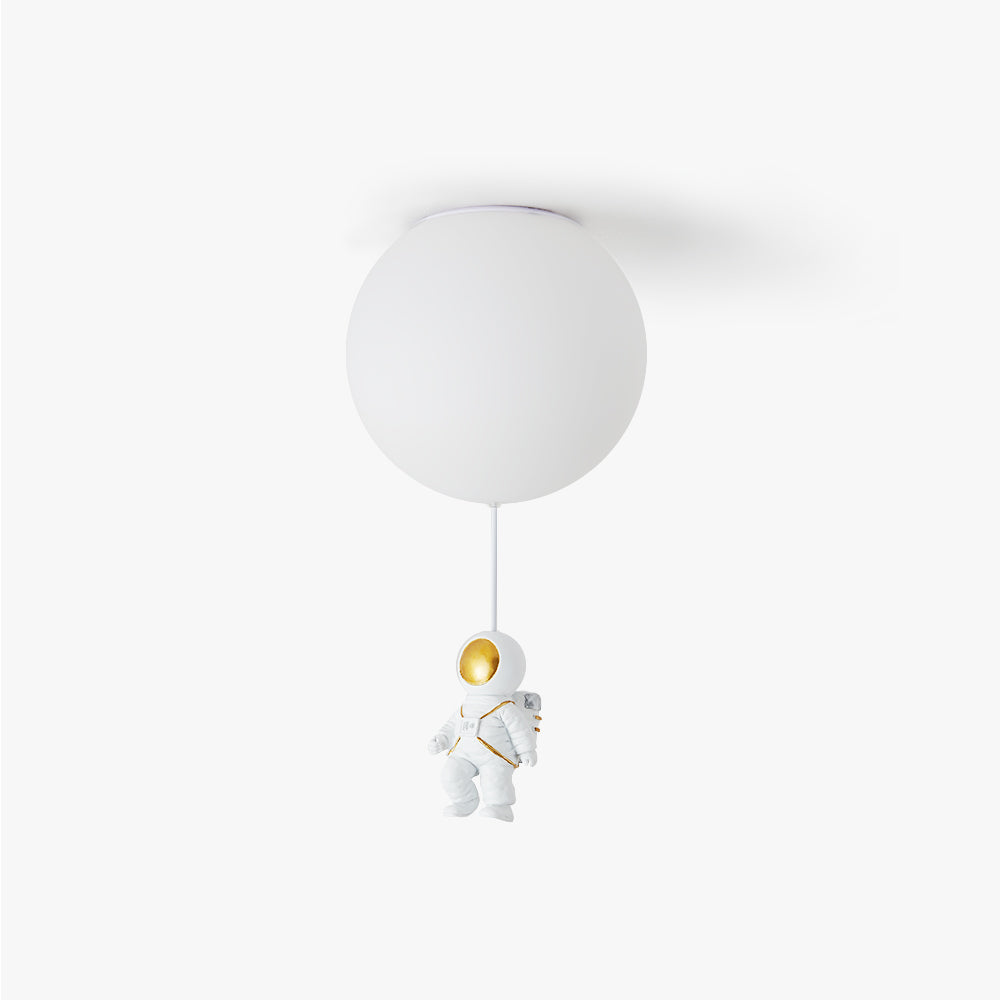 Fupogan Astronaut Balloon Flush Mount Ceiling Light, L 20/25/30/35cm