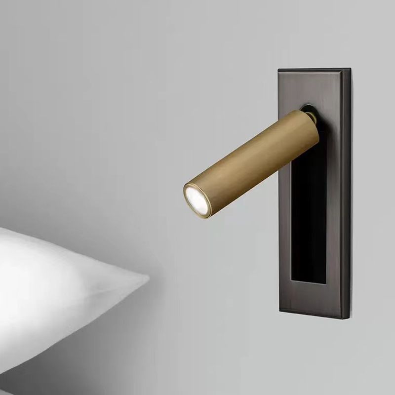 Noriel Wall Lamp Modern Rotatable Bedside Cylindrical-Neutral Decor