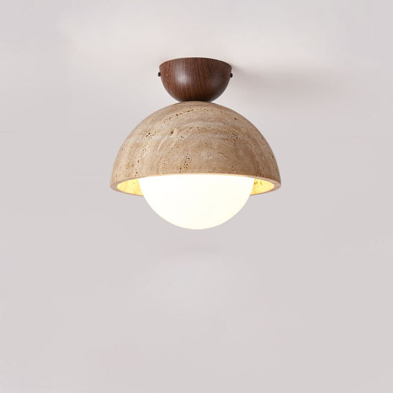 Serireon Travertine Ceiling Light