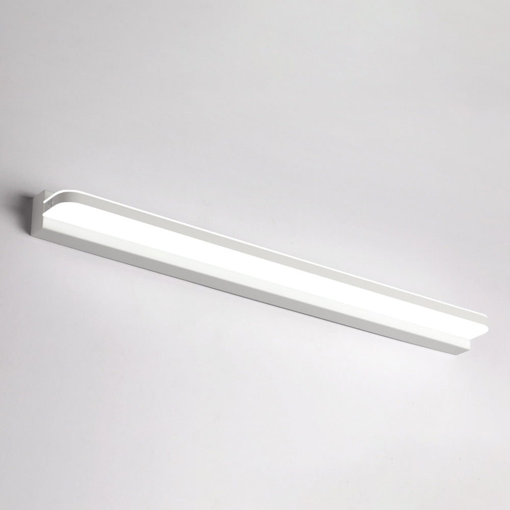 Gusevur Wall Lamp Rectangular Modern, Mirror, Black/White/Chrome/Gold, Bathroom