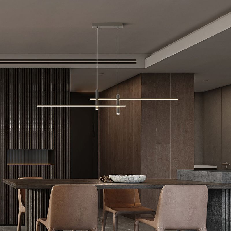Bemunuk Pendant Light Modern Linear Dining Room