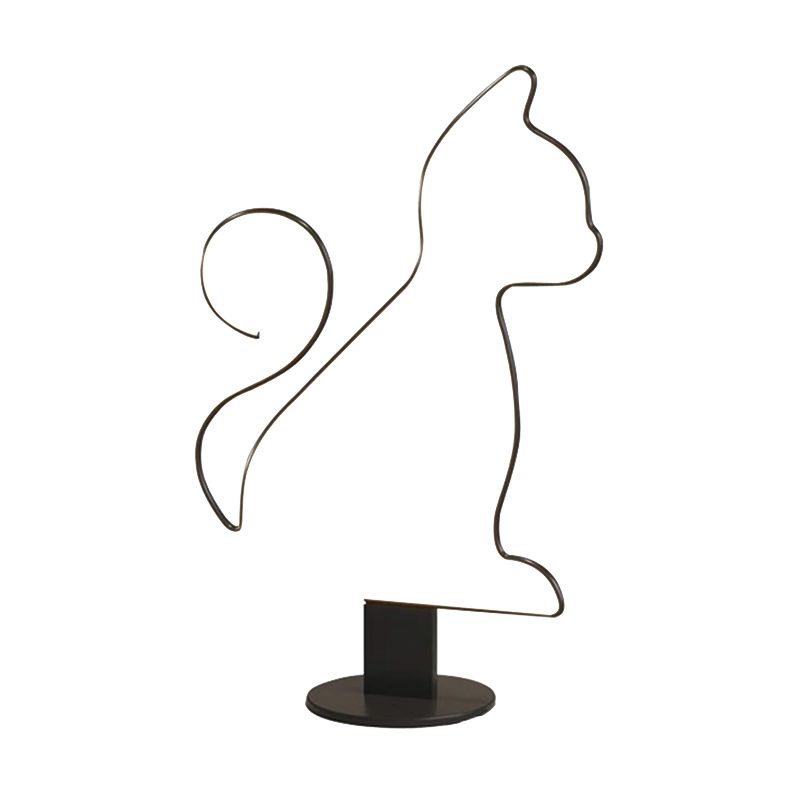 Cubugot Modern Cat/Dog Linear Metal Floor Lamp