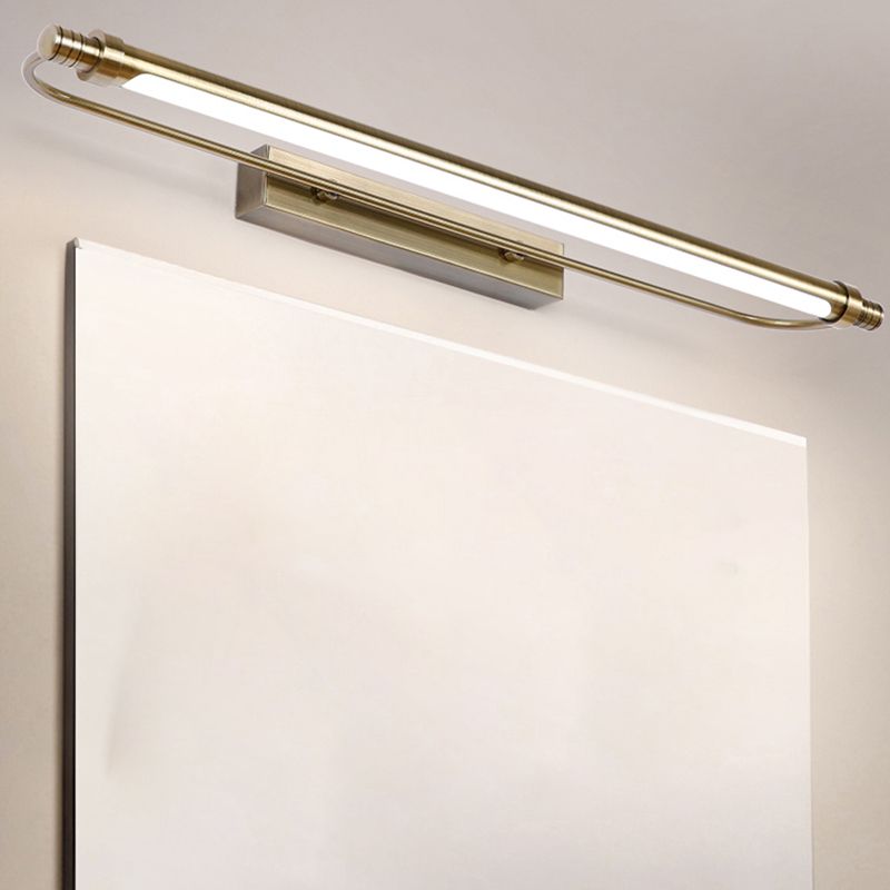 Vimesem Modern Linear Metal Vanity Wall Lamp, Gold