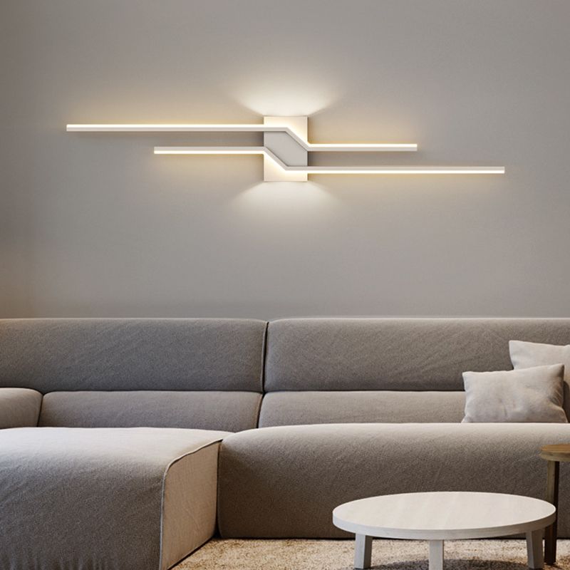 Batinem Minimalist Linear Metal Vanity Wall Light