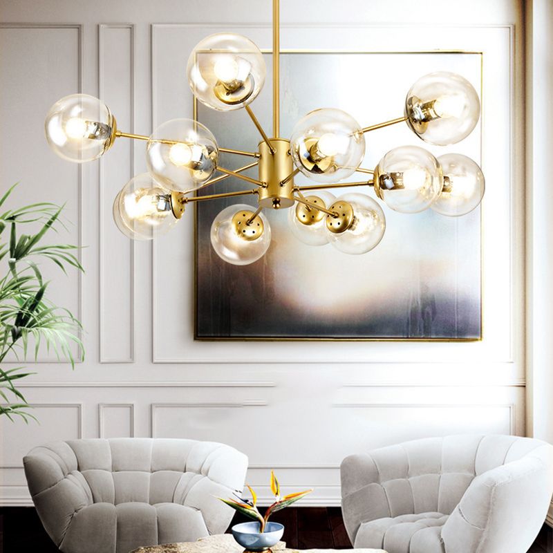 Cipilel Designer Simple Nordic Pendant Light, Black/Gold