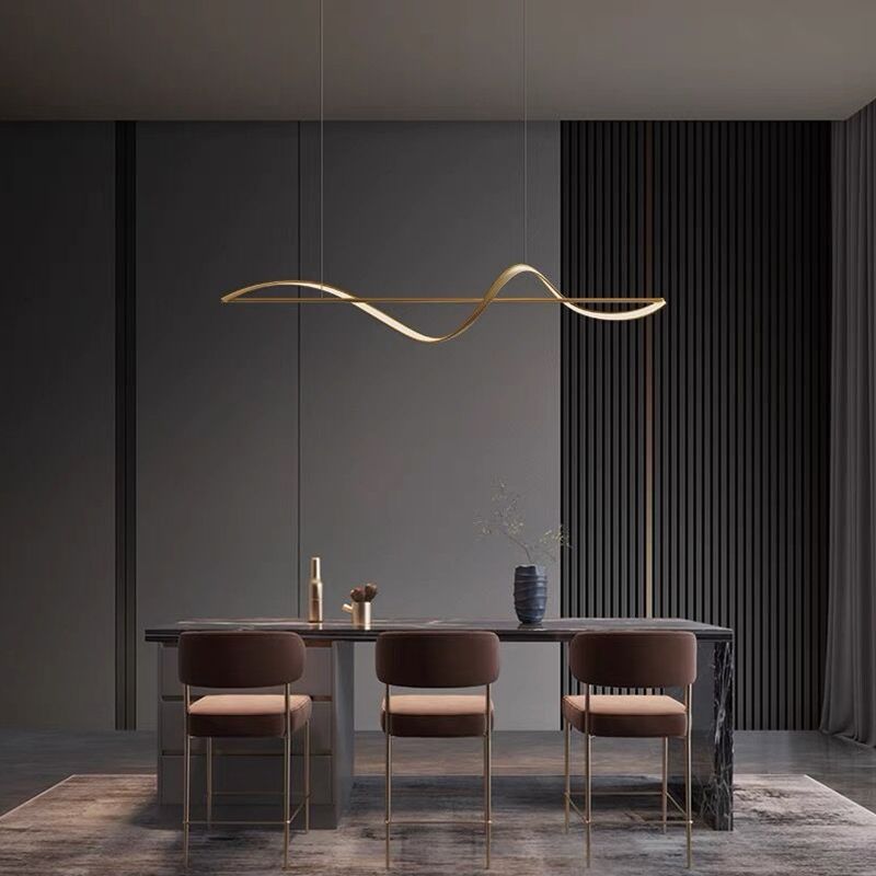 Arelia Pendant Light Wave Minimalist-Neutral Decor