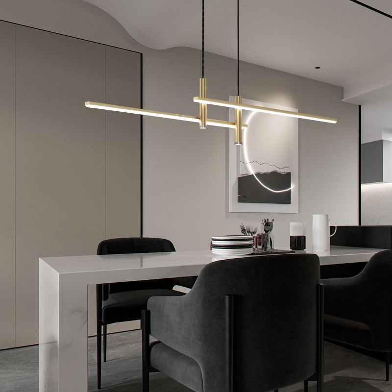 Bemunuk Pendant Light Modern Linear Dining Room