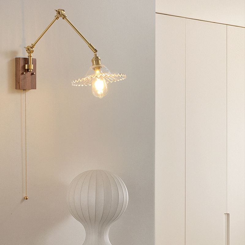 Jolipel Wall Lamp Modern, Folding Adjustable Metal, Study Room