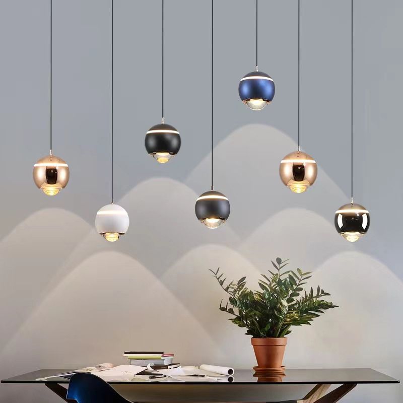 Wulalem Modern Round LED Pendant Light, Kitchen Island