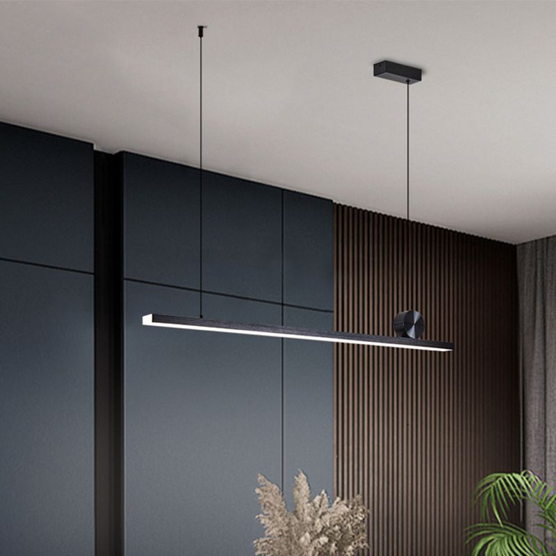 Hedomik Modern Linear Asymmetrical Pendant Light