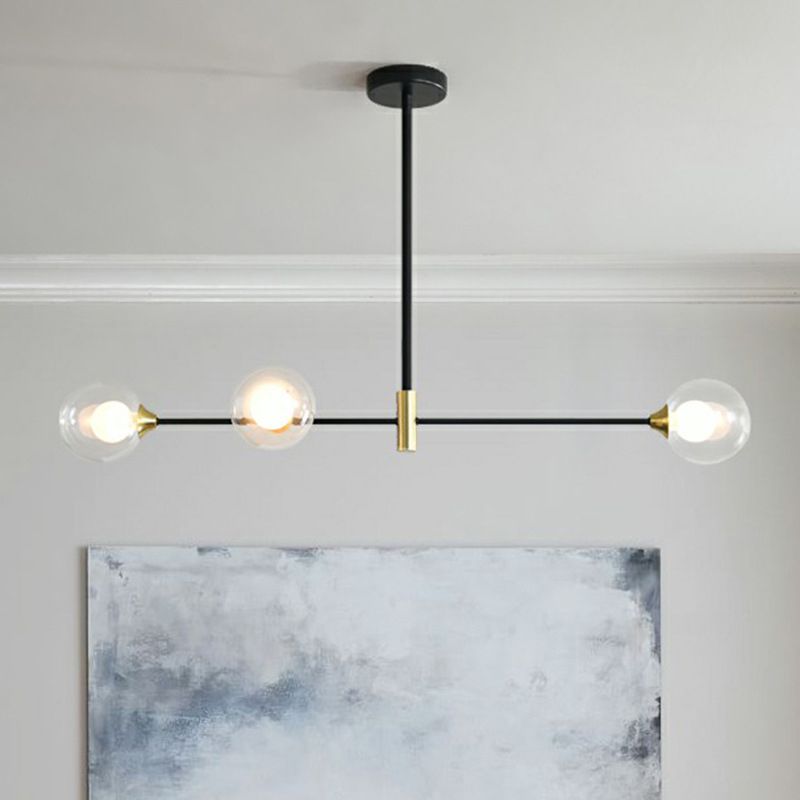 Lakorut Nordic Bubble Metal Pendant Light, Black