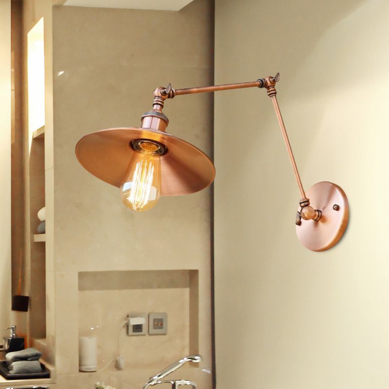 Patupur Vintage Adjustable Wall Lamp, Bedroom