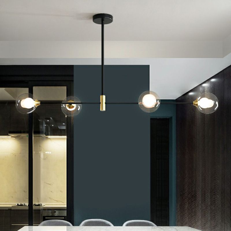Lakorut Nordic Bubble Metal Pendant Light, Black